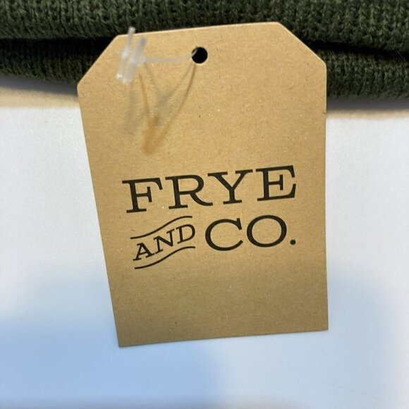 Frye & Co NWT Southwest Jacquard Beanie w/ Cuff Evergreen Rust Tan Hat-OSFM - Picture 5 of 9